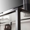 Tyler Metal/Glass Media Stand - MS2451 - Black - SEI - 3 of 4