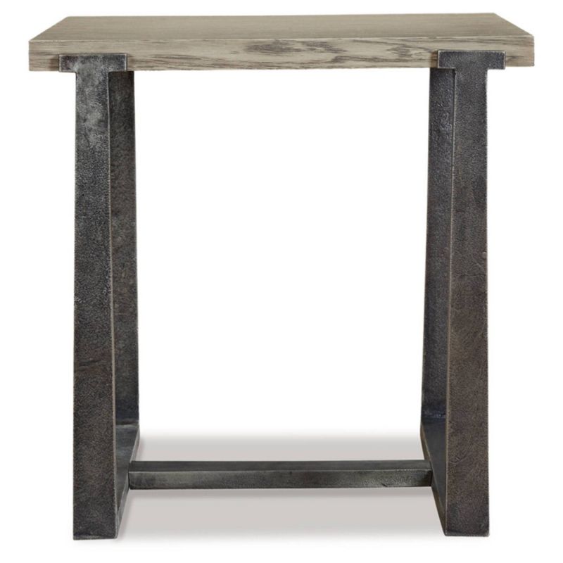 Dalenville Square End Table Black/Gray/Brown/Beige - Signature Design by Ashley, 4 of 7