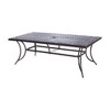 Chic Crate Patio Dining Set With Swiveling Chairs - 3 of 4