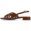 Journee Women's Cassandra Flat Sandals - 2 of 4