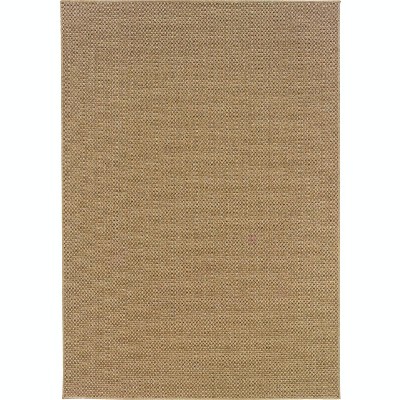 Oriental Weavers Karavia 2160X Sand Indoor/Outdoor Area Rug - 2'5" x 4'5"