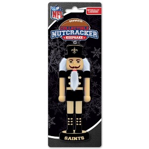 MasterPieces Game Day - NFL New Orleans Saints - Team Keepsake Nutcracker - 1 of 4