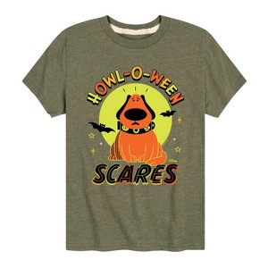 Boys' - Disney - UP Dug Howl-O-Ween Scares Short Sleeve Graphic T-Shirt - 1 of 4