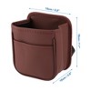 Unique Bargains Car Portable and Hanging Front Rear Seats Back Trash Bin 1 Pc - 3 of 4