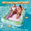 Joyfy Adults Float Pool Inflatable Pool Tanning Floatie Bed with Pillow Pool Floats Lounger Float Tanning Pool Large for Adult - 4 of 4