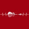Men's Design By Humans Nature Guitar Heart Beat By Maryedenoa T-Shirt - 2 of 2
