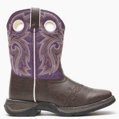 LIL' DURANGO Western Boot, BT386, Purple