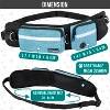 PetAmi Hands Free Dog Leash, Running Belt Bag for Walking Jogging, Waist Double Zipper Pouch with Waste Bag Dispenser - 2 of 4