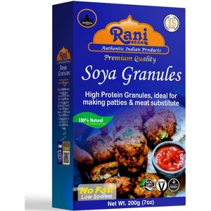 Soya Granules (High Protein) - 7oz (200g) - Rani Brand Authentic Indian Products - 1 of 4