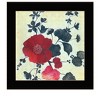HomeRoots Japanese Blossoms Black Framed Print Wall Art - 4 of 4