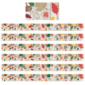 Teacher Created Resources® Home Sweet Classroom Happy Fall Straight Border Trim, 35 Feet Per Pack, 6 Packs - 1 of 2