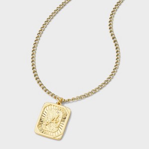 Bijoux Sport by Luv Aj MLB Gold Logo Dog Tag Pendant Necklace - 1 of 4
