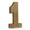 Beistle 3-D Glittered Centerpiece, 8" x 8" x 1", (1/Pkg) - 4 of 4