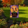 Briarwood Lane Witch Feet Halloween Garden Flag Cauldron Full Moo - 4 of 4