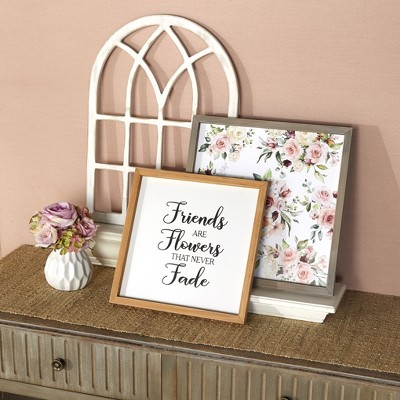 Lakeside Friends Are Flowers Layered Art Sets - Blooming Flowers - 3 Pieces