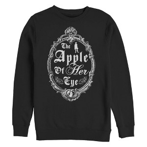Men's Snow White and the Seven Dwarfs The Apple of Her Eye Mirror Quote Sweatshirt - 1 of 4