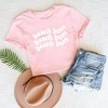 Simply Sage Market Women's  Beach Bum Wavy Short Sleeve Graphic Tee - 3 of 3