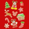 Boy's Mickey & Friends Christmas Gingerbread Cookies Collage T-Shirt - 2 of 4