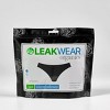 LeakWear Organics Women's Incontinence Underwear - Light Absorbency - S -  2pk