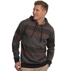 Burnside Men's Santa Fe Pullover Hoodie | Red/Black - 1 of 4