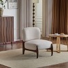 Lounge Chair with Solid Wood Frame,Upholstered Accent Chair for Living Room,Bedroom,Reading Nook or Office-Maison Boucle - 2 of 4