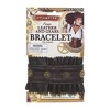 Forum Novelties Steampunk Faux Leather & Gears Bracelet Adult Costume Jewelry - 2 of 4