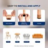 SereneLife 24 Pack Rubber Furniture Leg Cover - 4 of 4