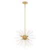 Livex Lighting Utopia 6 - Light Chandelier in  Satin Brass - 4 of 4