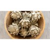 Bag of Nine Faux Artichokes – 3" Tall Natural Decorative Accents by Kalalou - 2 of 3