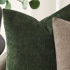 LISM Throw Pillow Covers 2-Pack Chenille Decorative Pillowcases Accent Cushion Cover for Home - 2 of 4