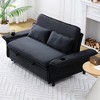 NicBex Modern Convertible Sofa Bed Loveseat with Adjustable Backrests & Armrests,Upholstered Sleeper Sofa for Living Room,Bedroom - 2 of 4