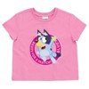 Bluey Girls T-Shirt and Mesh Shorts Outfit Set Toddler - 3 of 4