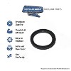 Topvacuumparts Replacement For Proteam 1500XP Upright Vacuum Cleaner Black Air Duct Seal # Compare to Part 104253 - 2 of 3