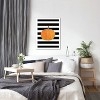 Americanflat - Gold Striped Pumpkin by Samantha Ranlet - White Frame 16"x20" - 3 of 4