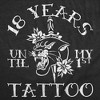 18 Years Until My First Tattoo Baby Bodysuit Funny Sarcastic Graphic Novelty Jumper For Infants - Crazy Dog Baby Bodysuit - 2 of 4