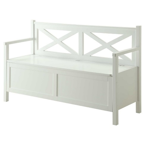 white storage bench uk