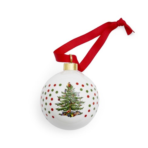 Spode Christmas Tree Polka Dot Travel Mug - 8 Oz. : Target