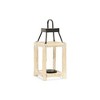 Cheung's Bexley White Toned Wooden Bar Decor Lantern Small - 2 of 4