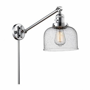 Bell - 1 Light Swing Arm Wall Sconce In Industrial Style-25 Inches Tall and 8 Inches Wide - 1 of 1