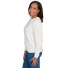 Alfred Dunner Women's Cable Chenille Pullover Sweater - 4 of 4