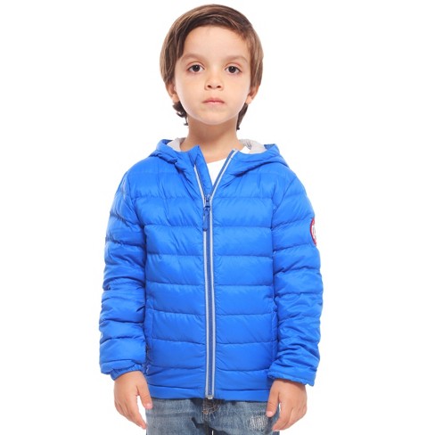 Boys packable best sale down jacket