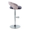 Set of 2 Grotto Adjustable Barstools - LumiSource - image 3 of 4