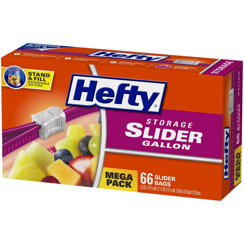 Hefty Gallon Food Storage Slider Bag, 2 of 5