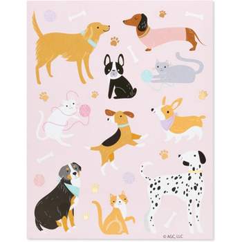 120ct Stickers Cats and Dogs