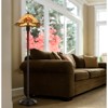 Cal Lighting 60W x 2 Tiffany table lamp with pull chain switch with metal and resin lamp body - 4 of 4