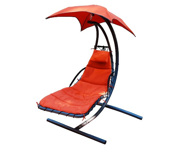 Cloud 9 Hanging Patio Lounger & Stand Set