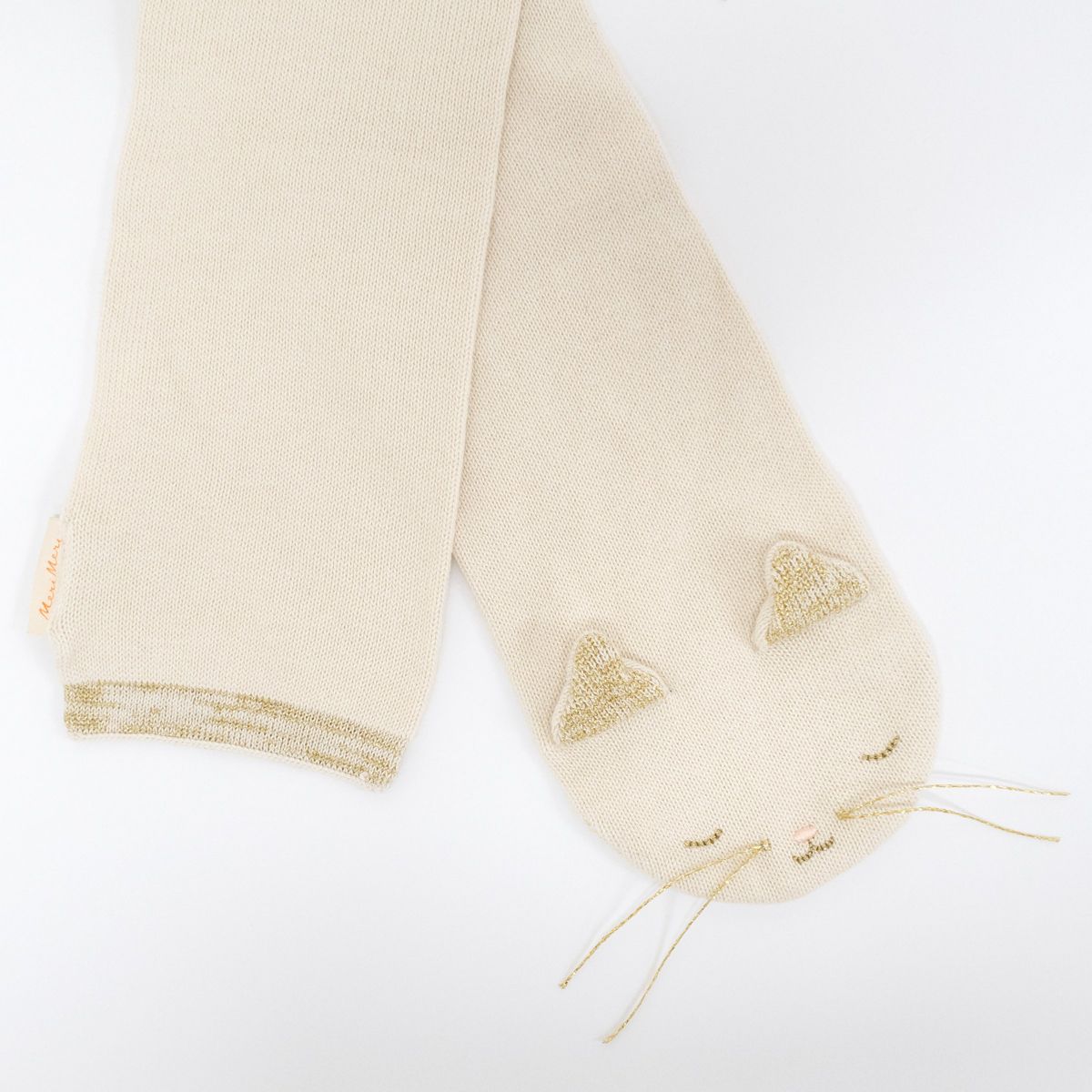 Meri Meri Knitted Kitten Scarf (Pack of 1) - thumbnail 3