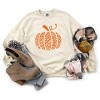 Simply Sage Market Women's Graphic Sweatshirt Orange Leopard Pumpkin - 2 of 2