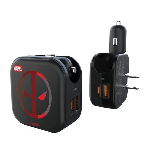 Marvel Deadpool Sigil 18-Watt 2 in 1 USB A/C Charger - 1 of 3
