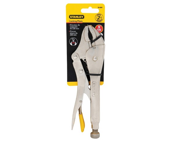 STANLEY&#174; 9 Inch MaxSteel&#153; Curved Jaw Locking Pliers - 84-809